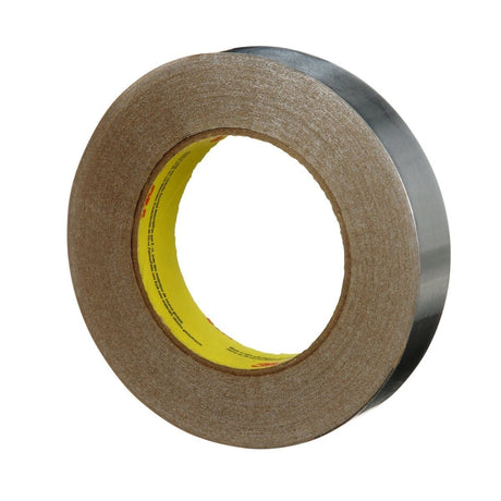 3M 1520CW Aluminum Foil Tape, Pressure Sensitive, Cold Weather Acrylic Adhesive, Silver, 1 in x 50 yd, 3.2 mil (7100043962) (48 Pack) - 10