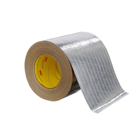3M 1525CW Venture Tape FSK Facing Tape, Silver, 123.75 mm x 45.7 m (7100043968)  - (8Pack) - 9
