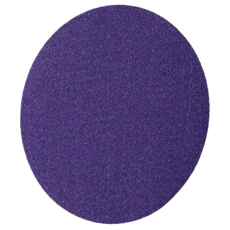 3M 732U Cubitron II Hookit Paper Disc 80 Plus C Weight Purple 6 in NH Die 600Z (7100044153) (250 Pack) - 4