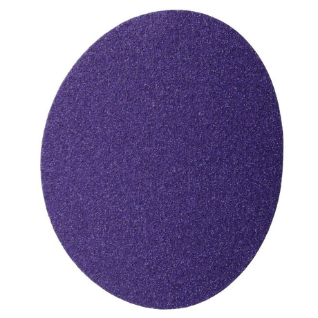 3M 732U Cubitron II Hookit Paper Disc 80 Plus C Weight Purple 6 in NH Die 600Z (7100044153) (250 Pack) - 5