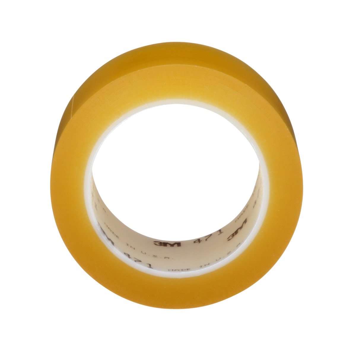 3M Vinyl Tape Transparent 2 in x 36 yd 5.2 mil Roll (471) (7100044331)  - (24Pack) - 4