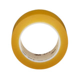 3M Vinyl Tape Transparent 2 in x 36 yd 5.2 mil Roll (471) (7100044331)  - (24Pack) - 4