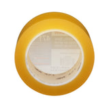 3M Vinyl Tape Transparent 2 in x 36 yd 5.2 mil Roll (471) (7100044331)  - (24Pack) - 5