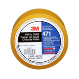 3M Vinyl Tape Transparent 2 in x 36 yd 5.2 mil Roll (471) (7100044331)  - (24Pack) - 8