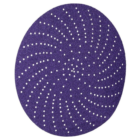 3M 732U Xtract Hookit Paper Disc, 80+ Grit, C Weight Paper Backing, Purple, 6 in, 600LG Vacuum (7100044445) (250 Pack) - 2