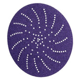 3M 732U Xtract Hookit Paper Disc, 80+ Grit, C Weight, Purple, 5 in, Die 500LG (7100044448) (250 Pack) - 3