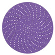 3M 732U Cubitron II Hookit Clean Sanding Paper Disc, Precision Shaped Ceramic, 120+ Grit, Purple, C Weight, 6 in, Die 600LG (7100044449) (250 Pack)