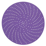 3M 732U Cubitron II Hookit Clean Sanding Paper Disc, Precision Shaped Ceramic, 120+ Grit, Purple, C Weight, 6 in, Die 600LG (7100044449) (250 Pack)