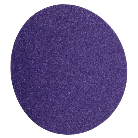 3M 732U Cubitron II Hookit Paper Disc, 80+ C-weight, Purple, 5 in x NH, Die 500X (7100044450) (250 Pack) - 3