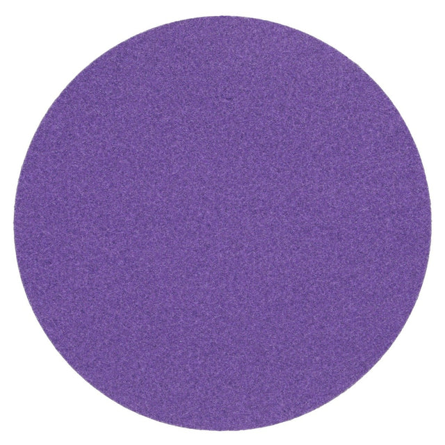 3M 732U Cubitron II Hookit Paper Disc, 120+ C Weight, Purple, 6 in x NH, Die 600Z (7100044452) (250 Pack)