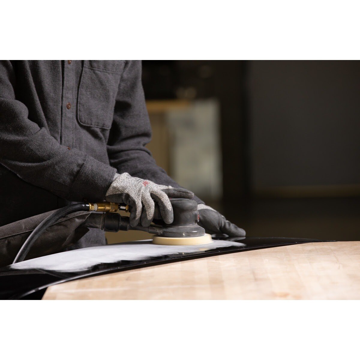 3M 732U Cubitron II Stikit Paper Disc, 80+ C-weight, 5 in x NH, Linered w/Tab, Die 500X (7100044453) (250 Pack) - 5