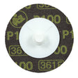3M 361F Roloc Disc, P100 YF-weight, TR, 1 in, Die R100N (7100044582) (500 Pack)