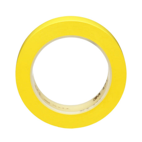 3M 471 Vinyl Tape, Yellow, 1 in x 36 yd, 5.2 mil, Roll (471 IW) (7100044642)  - (36Pack) - 5