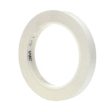 3M 471 07186 Vinyl Tape White, 1/2" x 36 yd. (7100044647)  - (72Pack) - 2