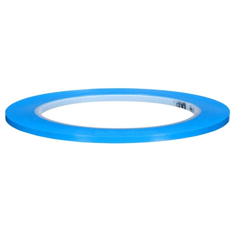 3M 471 Vinyl Tape, Blue, 1/8 in x 36 yd, 5.2 mil (36405) (7100044649)  - (12Pack) - 7