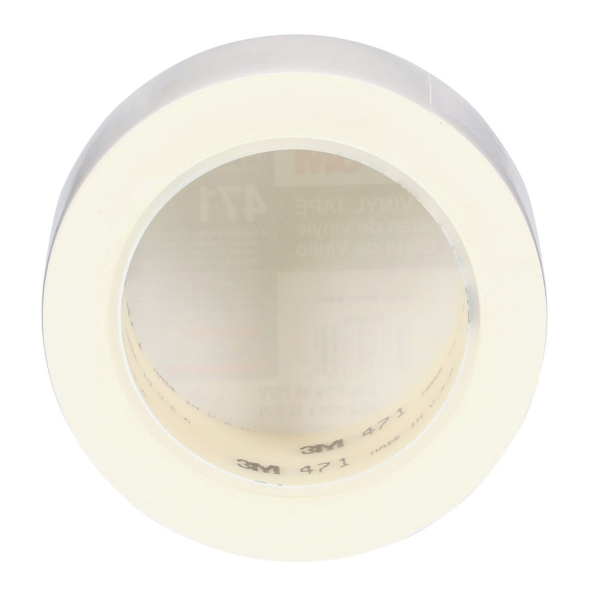 3M 471 Vinyl Tape, White, 2 in x 36 yd, 5.2 mil (7100044650)  - (24Pack) - 10