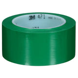 3M 471 Vinyl Tape, Green, 2 in x 36 yd, 5.2 mil Floor Marking Tape (7100044652)  - (24Pack) - 3