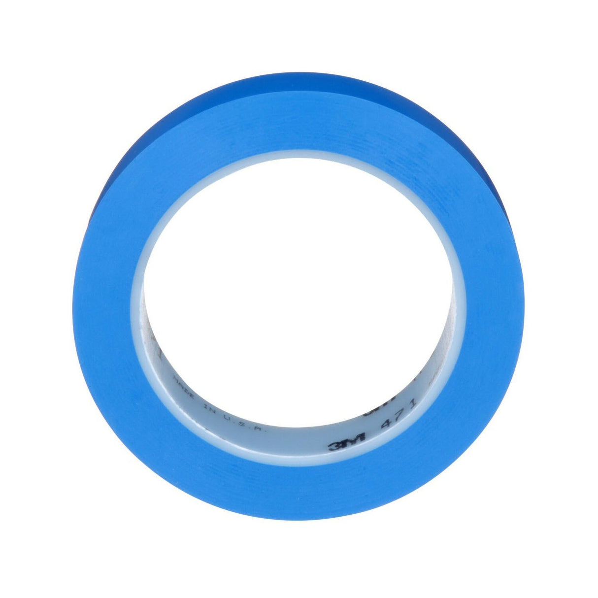 3M 471 Vinyl Tape, Blue, 1 in x 36 yd, 5.2 mil (68847) (7100044654)  - (36Pack) - 4