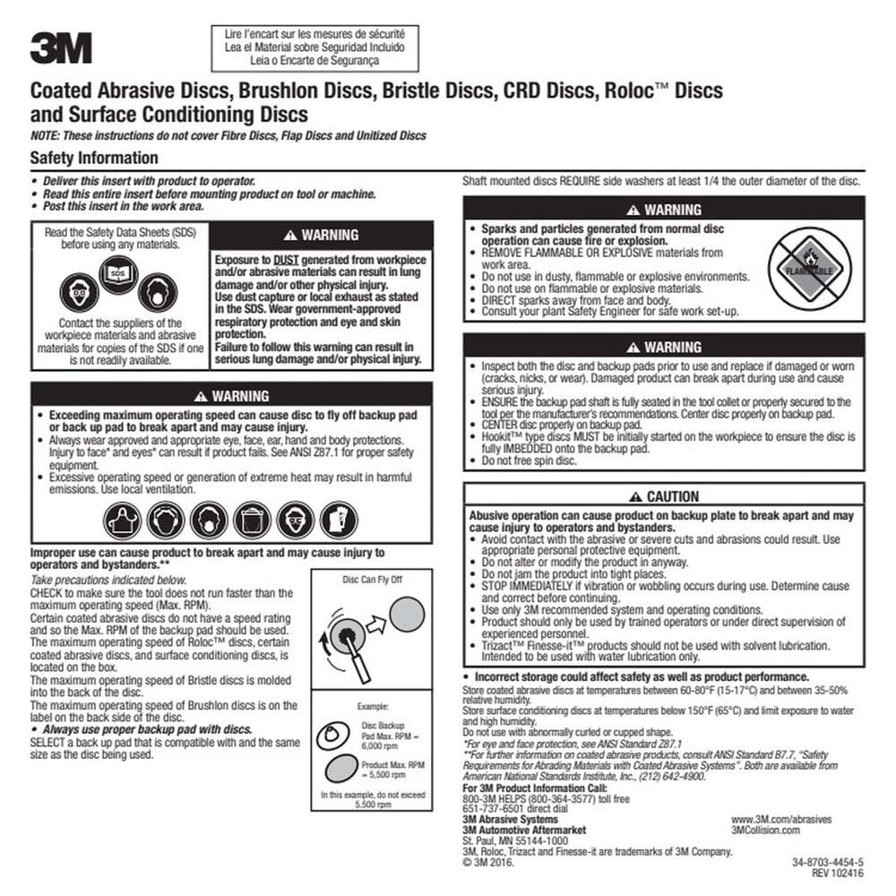 3M 732U Cubitron II Hookit Paper Disc 120+ C-Weight, 6 in x NH, D/F 6HL, Die 600HZ (7100044691) (2000 Pack) - 10