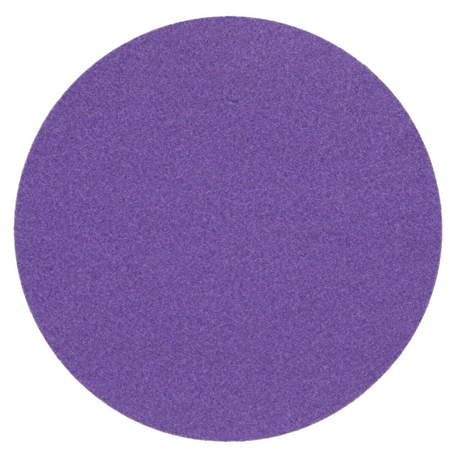 3M 732U Cubitron II Hookit Paper Disc, 120+ C-weight, Purple, 5 in x NH, Die 500X (7100044785) (250 Pack)