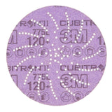 3M 775L Xtract Cubitron II Film Disc , 120+, 5 in, Die 500LG (7100045071) (250 Pack)