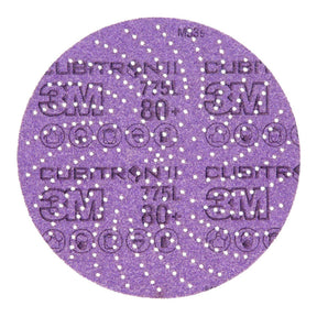 3M 775L Xtract Hookit Film Disc, 80+, Purple, 5 in (7100045072) (250 Pack)