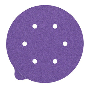 3M 732U Cubitron II Stikit Paper Disc, 120+ C-weight, 6 in x NH, 6HL, Linered w/Tab, Die 600HZ (7100045075) (2000 Pack)