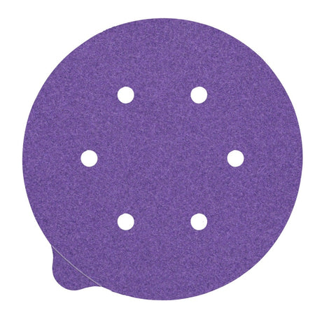 3M 732U Cubitron II Stikit Paper Disc, 120+ C-weight, 6 in x NH, 6HL, Linered w/Tab, Die 600HZ (7100045075) (2000 Pack)