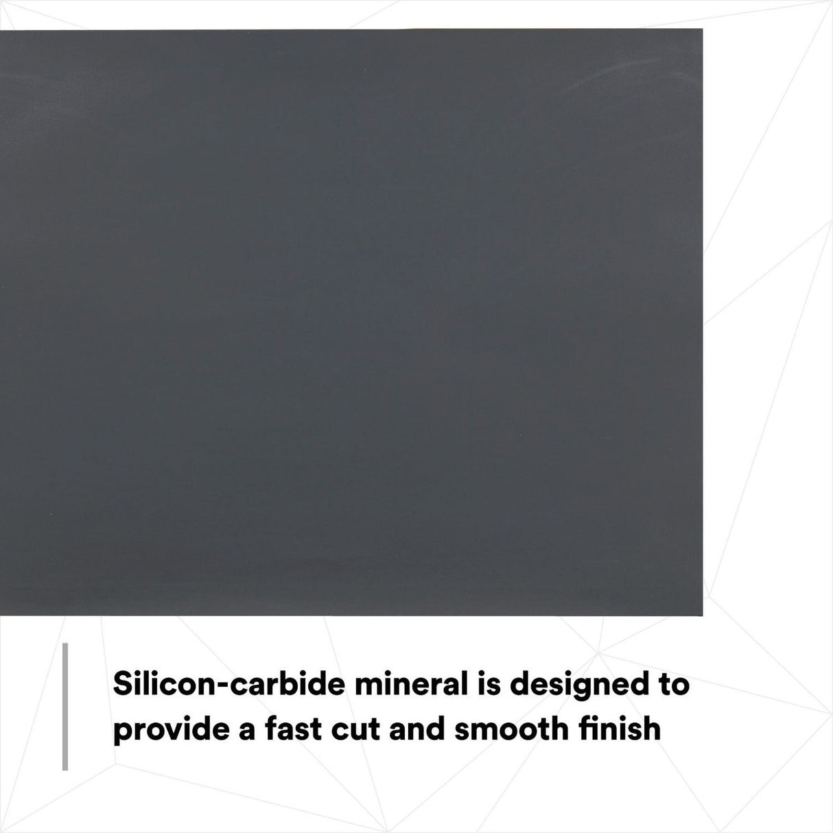 3M 401Q 02032 Wetordry Abrasive Sheet, SiC 1500 Grit, Black, Wet/Dry, 9 in x 11 in (7100045849) (250 Pack) - 9