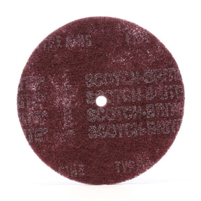 3M HS-DC Scotch-Brite High Strength Disc, A/O Medium, 8 in x 1/2 in (7100045907) (50 Pack)