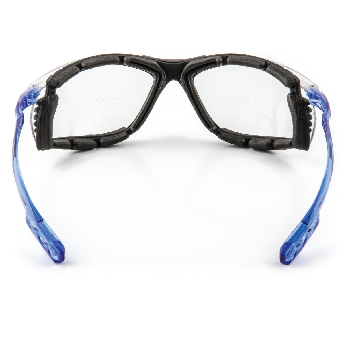 3M VC220AF Virtua Safety Glasses with Readers 2.0 Diopter Anti Fog Anti Scratch Clear Lens Light Blue Temples Removable Foam Gasket Cord Control System (7100046672)  - (20Pack) - 3