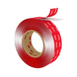 3M VHB Heavy Duty Mounting Tape 4910, Clear, 3/4 in x 15 yd, 40 mil (4910) (7100047923)  - (12Pack)
