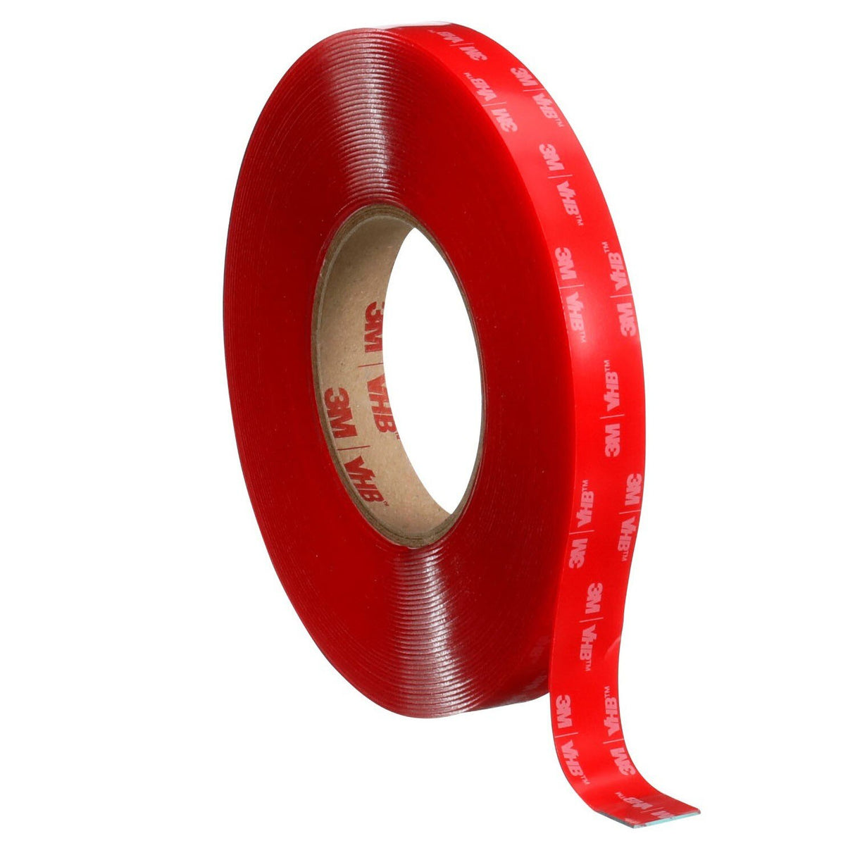 3M VHB Heavy Duty Mounting Tape 4910, Clear, 3/4 in x 15 yd, 40 mil (4910) (7100047923)  - (12Pack) - 4