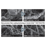 3M PO-RL Scotch-Brite 7448 PRO Abrasive Roll, SiC Ultra Fine, Gray, 6 in x 30 ft (7100048239)  - (8Pack) - 2