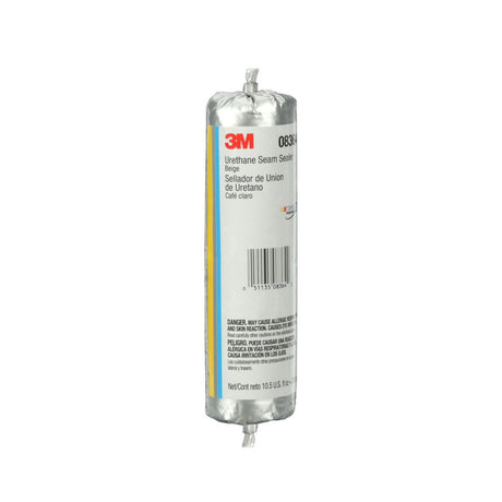 3M 08364 Urethane Seam Sealer, Beige, High Solids, Permanently Flexible, 310 mL/10.5 oz Foil Pack (7100049259)  - (6Pack) - 5