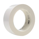 3M 471 Vinyl Floor Marking Tape, White, 1 1/2 in x 36 yd, 5.2 mil (7100049357)  - (24Pack)