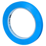 3M 471 Vinyl Tape, Blue, 3/8 in x 36 yd, 5.2 mil (85611) (7100049359)  - (96Pack) - 3