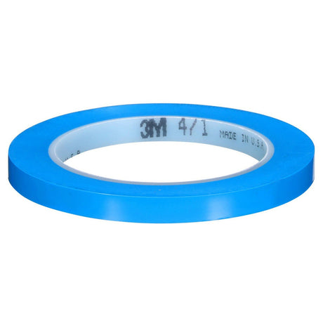 3M 471 Vinyl Tape, Blue, 3/8 in x 36 yd, 5.2 mil (85611) (7100049359)  - (96Pack) - 4