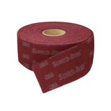 3M PO-RL Scotch-Brite 7447 PRO Very Fine Abrasive Hand Pad Roll, 6 in x 30 ft (7100049590)  - (8Pack)