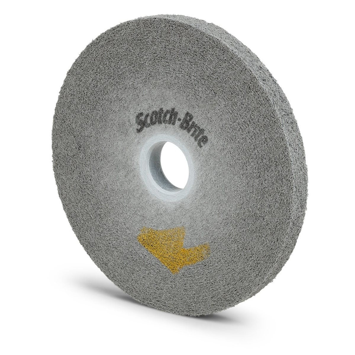 3M EP-WL Scotch-Brite EXL Pro Deburring Wheel, 10S Fine, 6 in x 1/2 in x 1 in (7100050300) (4 Pack)