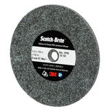 3M DP-UW Scotch-Brite Deburr and Finish PRO Unitized Wheel, 6C Medium+, Gray, 3 in x 1/8 in x 1/4 in Center Hole (7100053418) (40 Pack) - 2