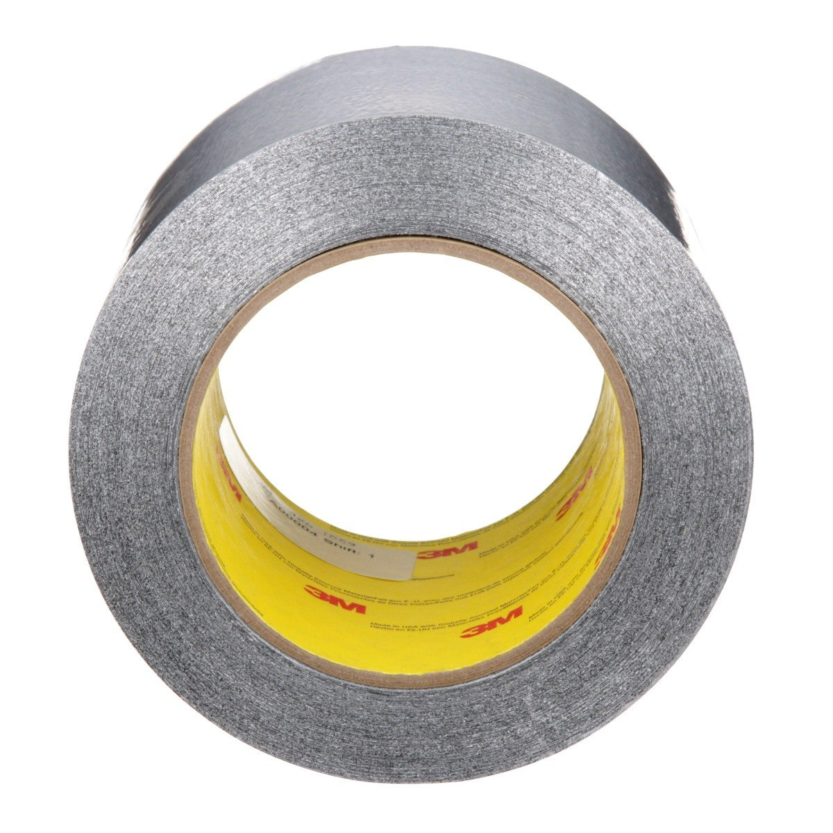 3M 425 Aluminum Foil Tape, Silver, 102 mm x 55 m, 4.6 mil (7100053598) (12 Pack) - 6