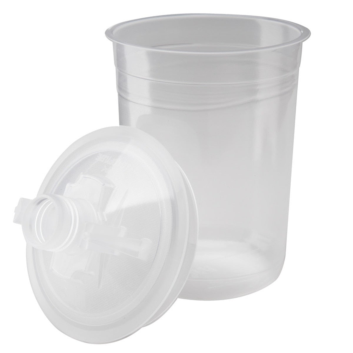 3M 16114 PPS Paint Spray Gun Cup Lids and Liners Kit, Mini, 6 fl oz, 200 Micron Filter, 50 Disposable Lids and Liners, 20 Sealing Plugs (7100054606) - 3