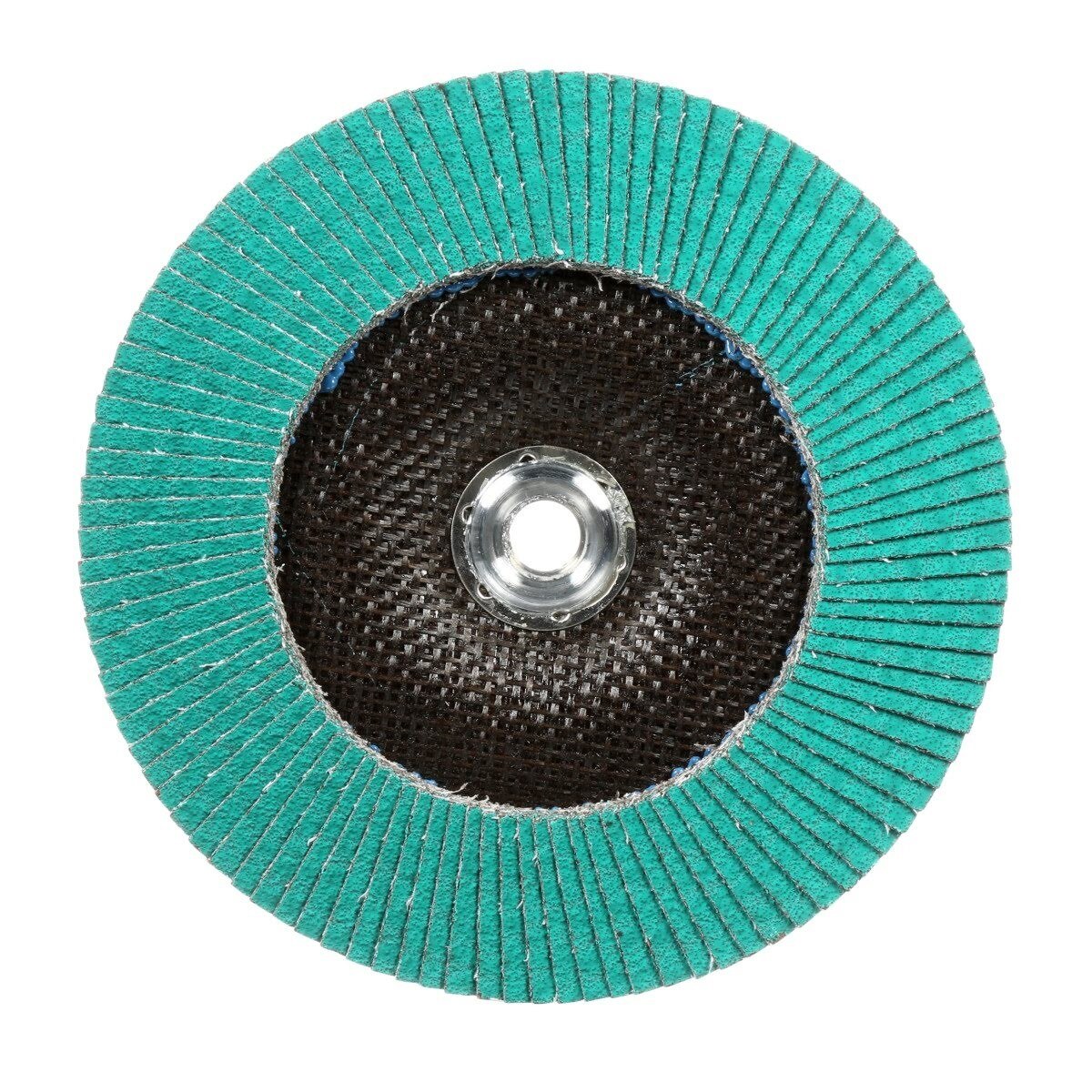 3M 577F Flap Disc, T27, Alumina Zirconia, Dry Wet, 80 Grit, Green, 7 in, 5/8 in-11 Thread (7100055947)  - (250Pack)