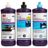 3M 06068 Perfect-It EX Ultrafine Machine Polish + 32 fl oz 1 qt Blue Bottle Automotive Paint Polish (7100061948)  - (6Pack) - 6