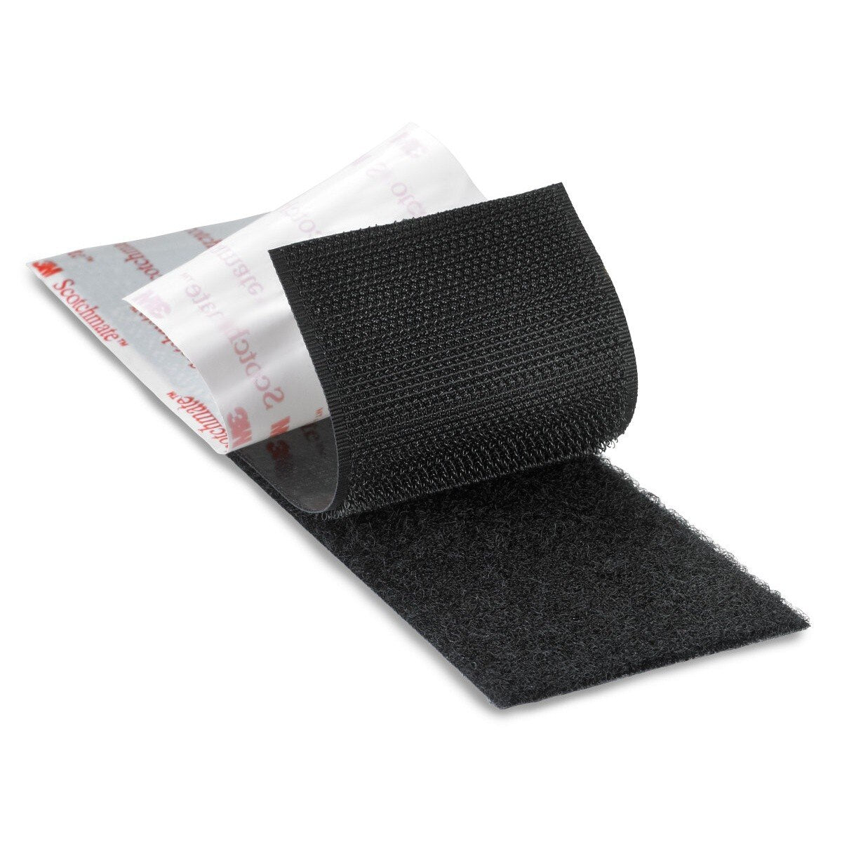 3M Loop Fastener, Black, 4 in x 50 yd, 1 Roll per Case (SJ3527N) (7100063549)  - (6Pack) - 2