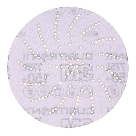 3M 775L Xtract Hookit Clean Sanding Cubitron II Film Disc, 150+, Purple, 5 in, Die 500LG (7100064175) (250 Pack) - 3