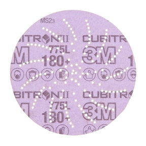 3M 775L Xtract Cubitron II Film Disc 180+ 5 in Die 500LG (7100064177) (50 Pack)