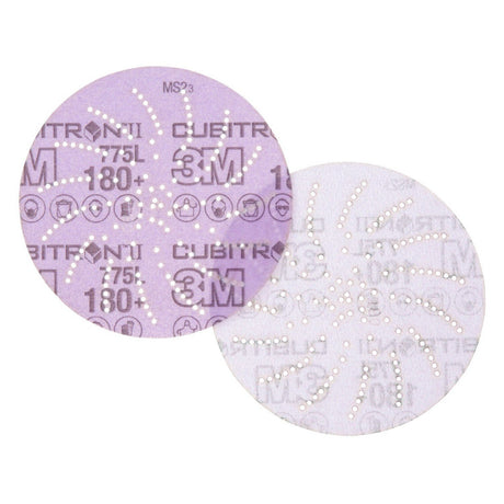 3M 775L Xtract Cubitron II Film Disc 180+ 5 in Die 500LG (7100064177) (50 Pack) - 2