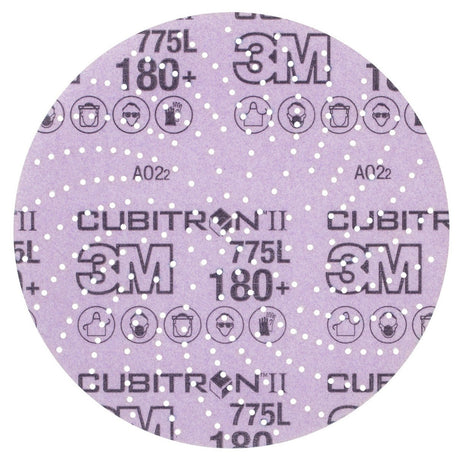 3M 775L Xtract Cubitron II Hookit Clean Sanding Film Disc , 180+ Grit, 6 Inch, Hook and Loop Discs for Paint Prep, Removal, Sanding, Refining, Blending, Featheredge (7100064178) (250 Pack)